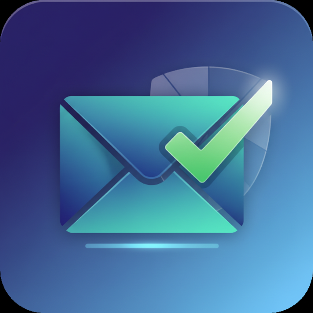 Email Existent Checker – Verify Real & Active Email Addresses Instantly Highly professional product Icon
