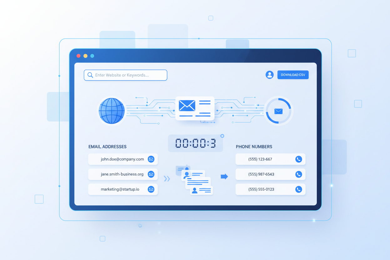 Lead Extractor – Find Emails & Phone Numbers Instantly